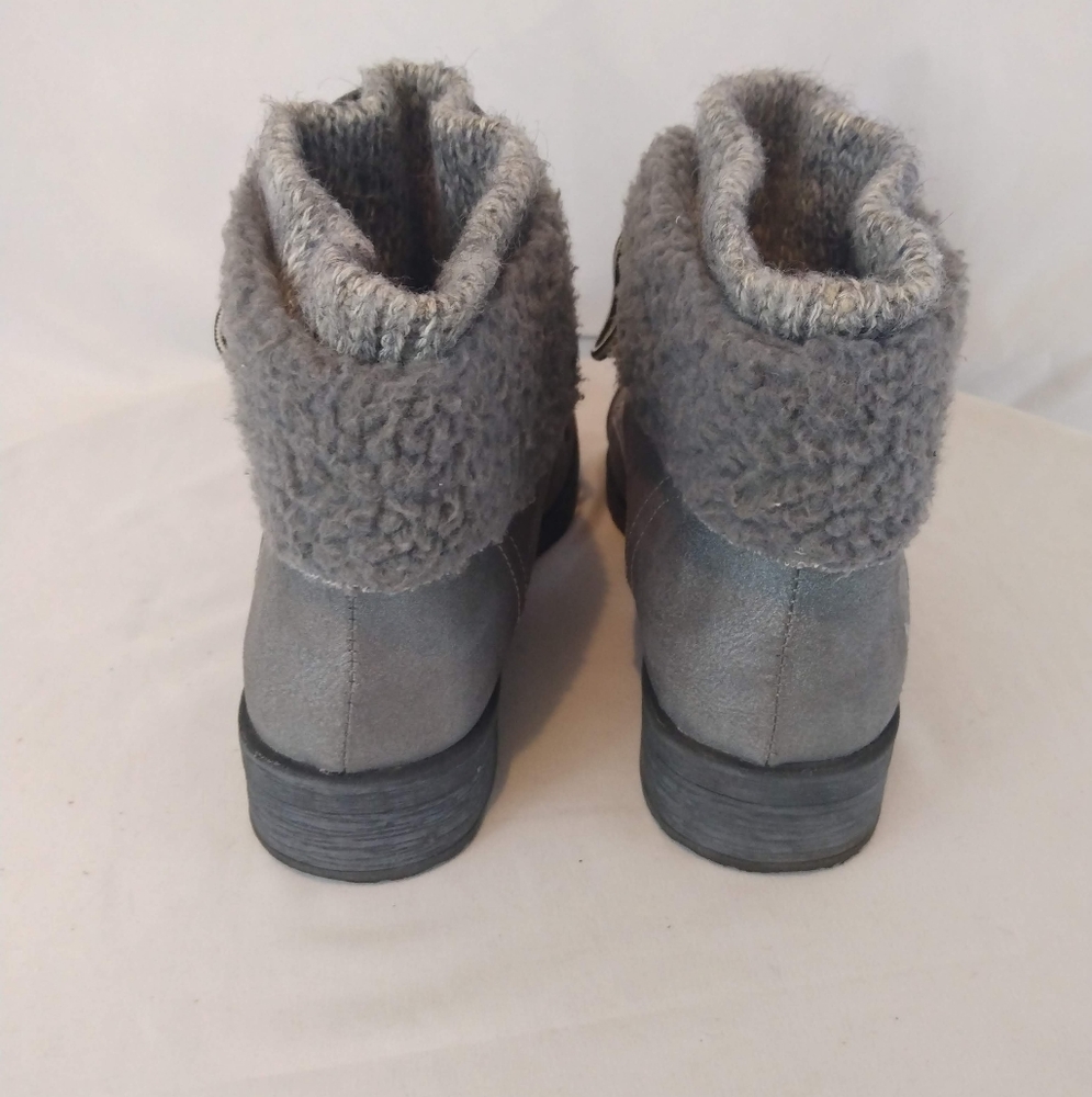 White Mountain Gray Sweater Boot - image 6